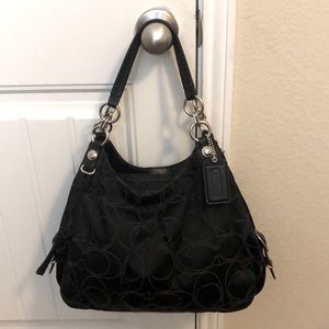 COACH Hobo Shoulder Bag with Duster